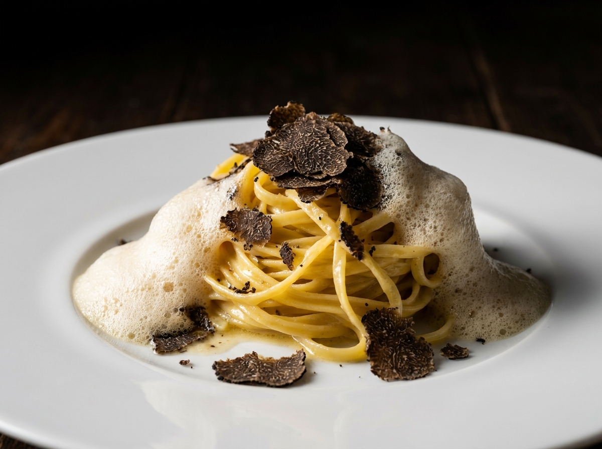 Piatto gourmet dello chef