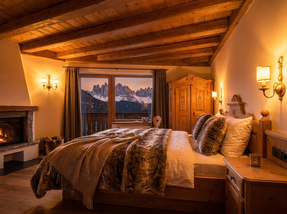 Junior Suite in legno alpino